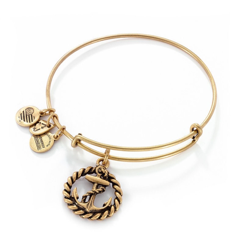 Alex & Ani Anchor Bracelet Gold